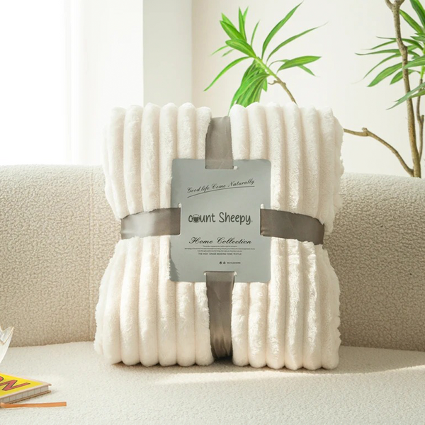 Fluffy Flannel Blanket - CountSheepy®